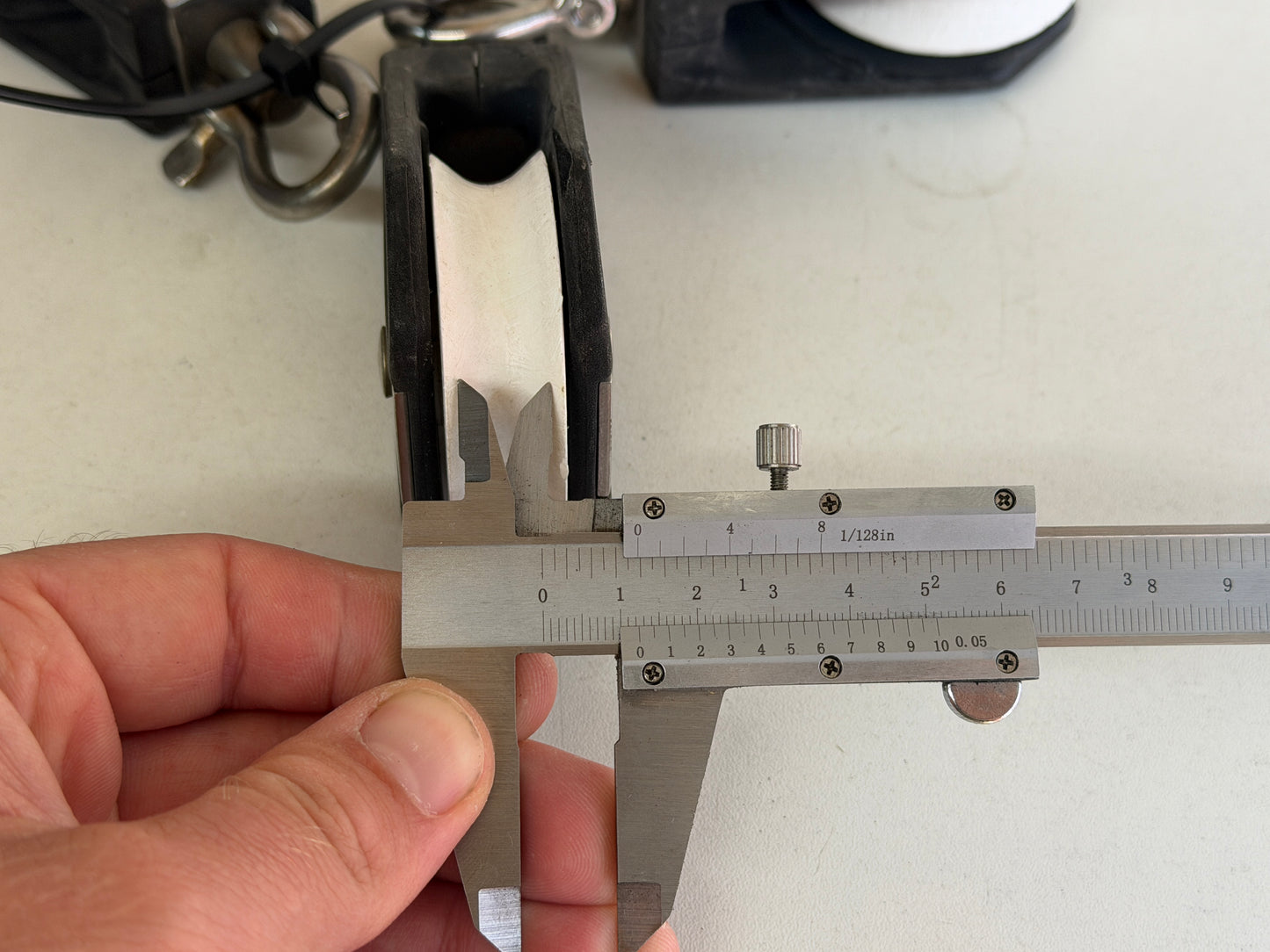 Rutgerson 1 schijfs blok 60 mm schijf tot 12 mm lijn