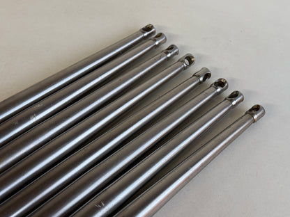 8 x RVS scepter 45 cm