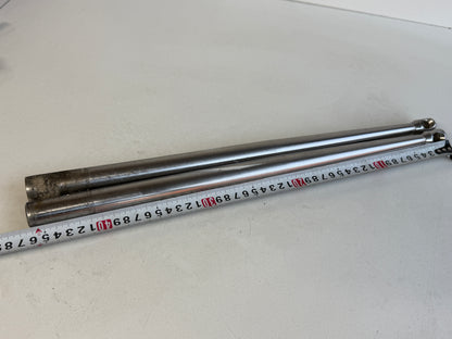 2 x RVS scepter 46 cm