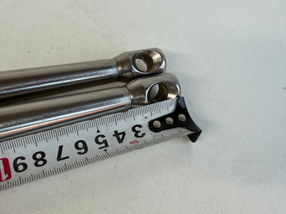 2 x RVS scepter 46 cm