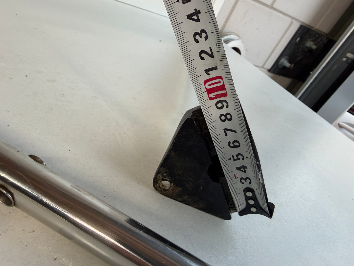 2 x RVS scepter 70 cm met scepterpot