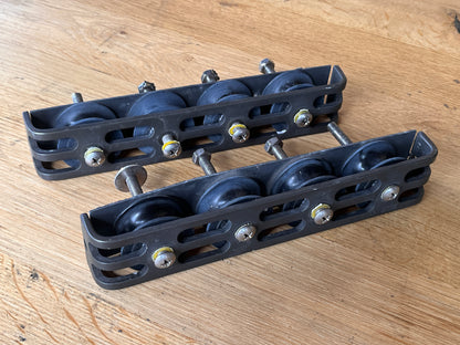 Antal gelagerde valgeleider / deck organiser 50 mm