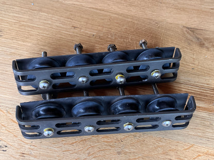 Antal gelagerde valgeleider / deck organiser 50 mm