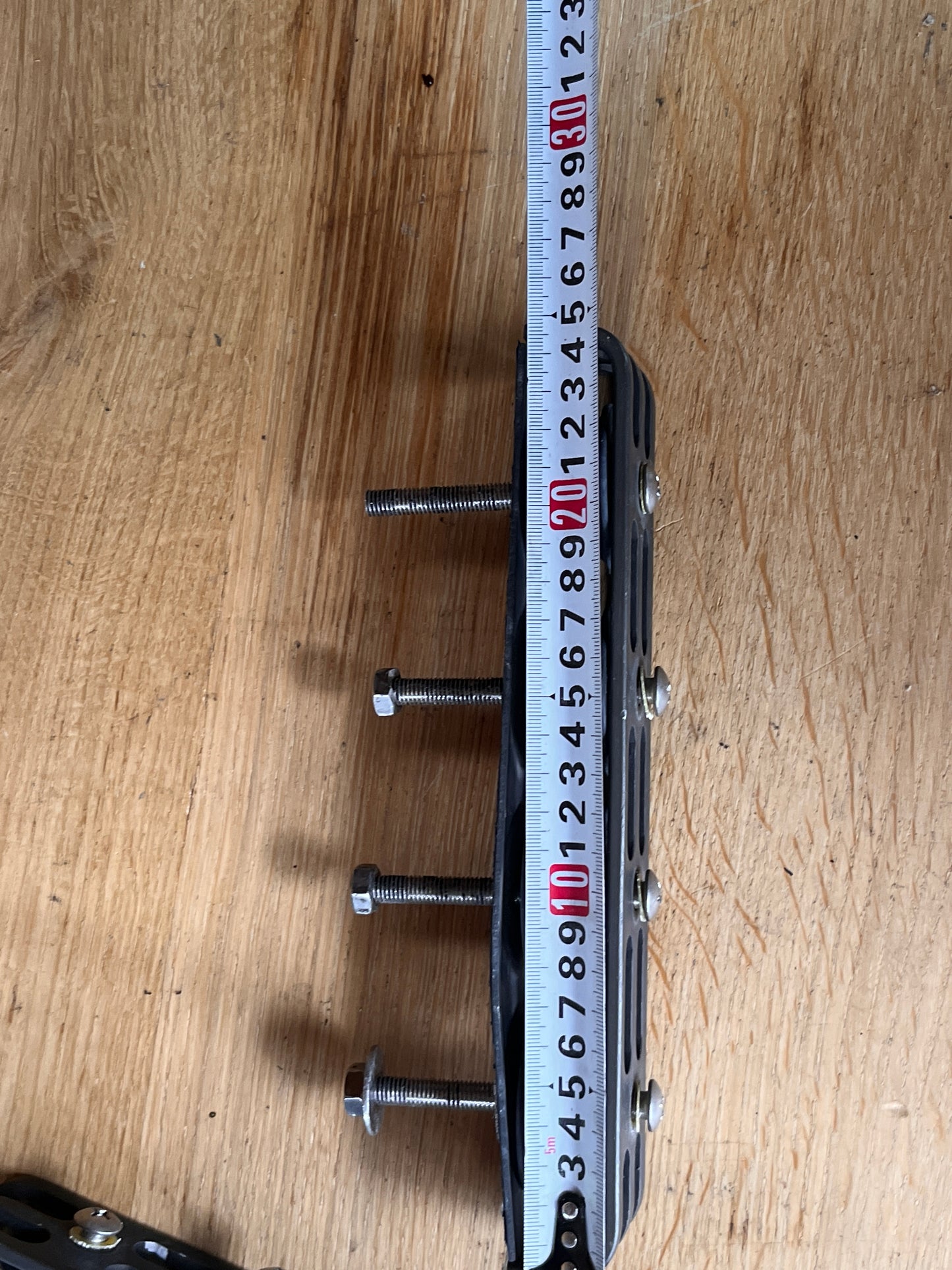 Antal gelagerde valgeleider / deck organiser 50 mm