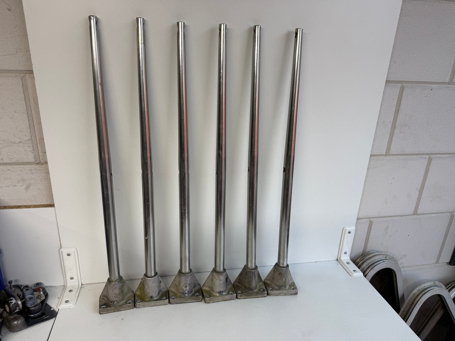 6 x scepter met scepterpot 63 cm