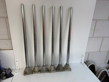 6 x scepter met scepterpot 63 cm