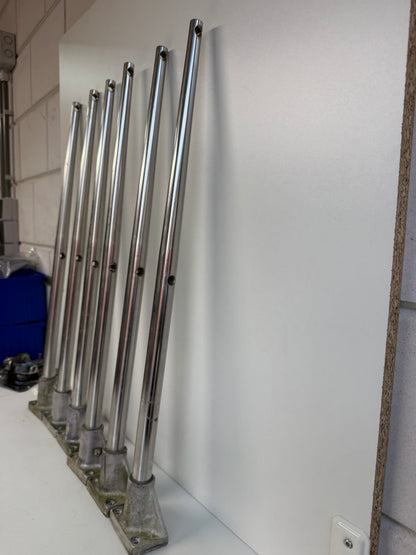 6 x scepter met scepterpot 63 cm