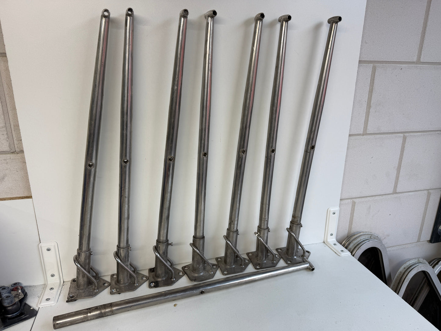 8 x scepter met scepterpot 61 cm