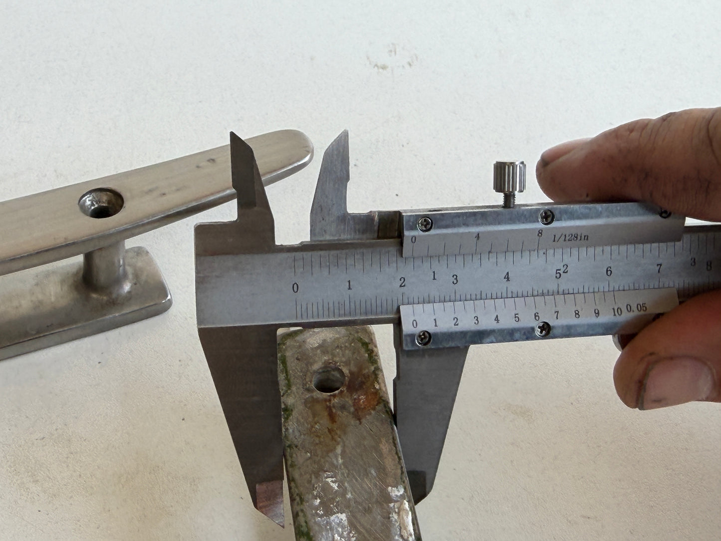 RVS kikker 15 cm