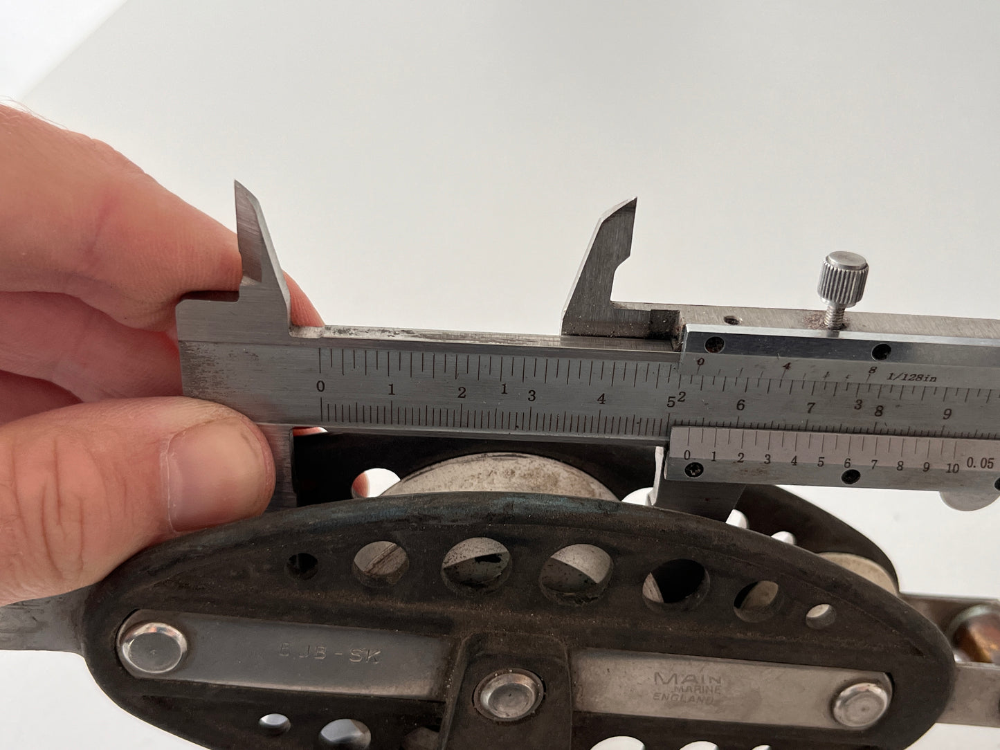 Main vioolblok + Servo klem max 12 mm lijn