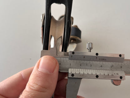 Rutgerson vioolblok + klem max 11 mm lijn