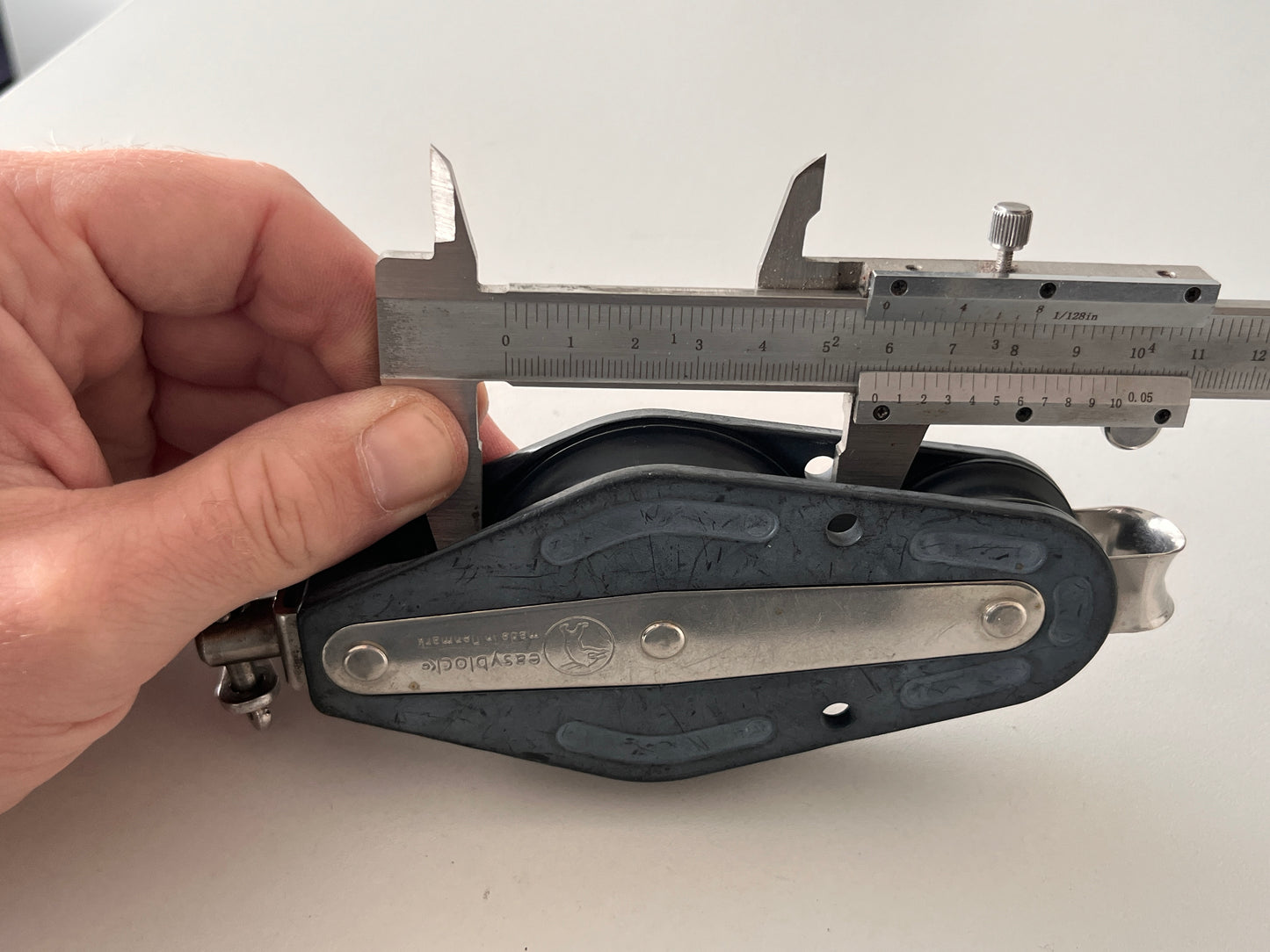 Easyblock vioolblok gelagerd met draaiwartel max 12 mm lijn