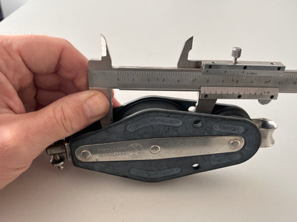 Easyblock vioolblok gelagerd met draaiwartel max 12 mm lijn