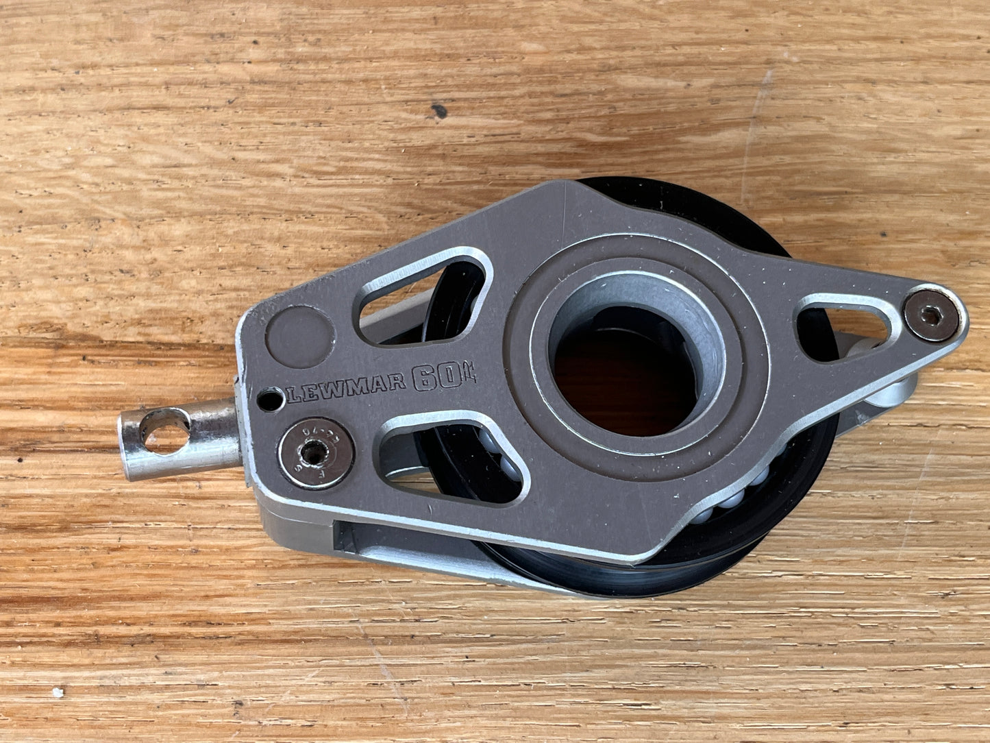 Lewmar Racing 1 schijfs blok 60 mm