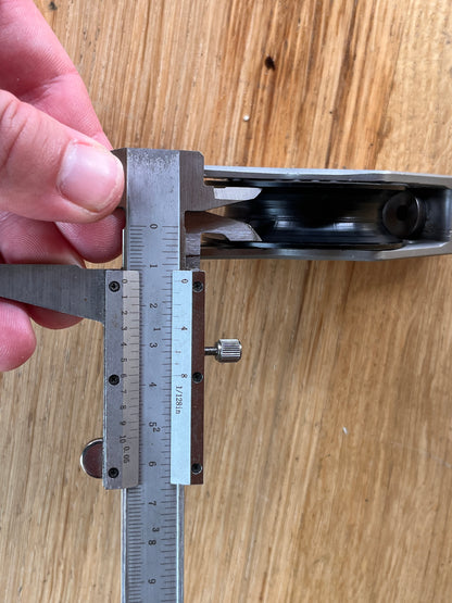 Lewmar Racing 1 schijfs blok 60 mm