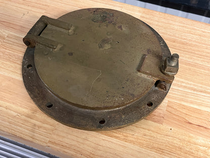 Bronzen patrijspoort 37 cm / 20 KG