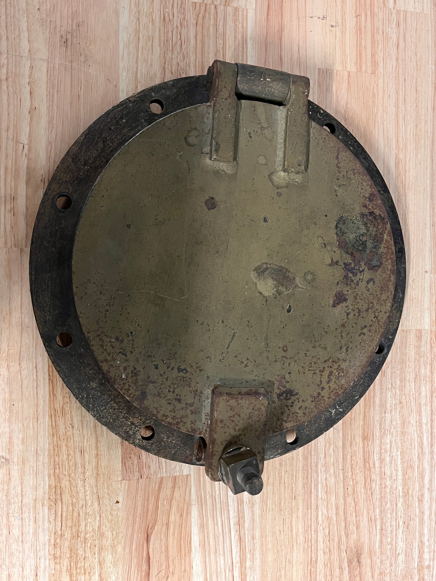 Bronzen patrijspoort 37 cm / 20 KG