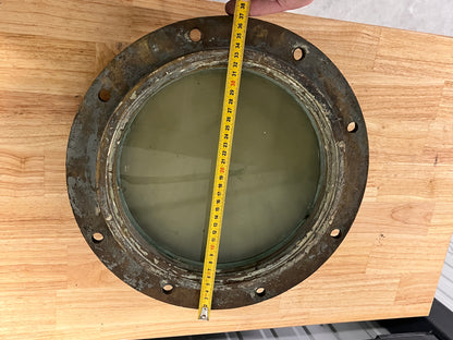 Bronzen patrijspoort 37 cm / 20 KG