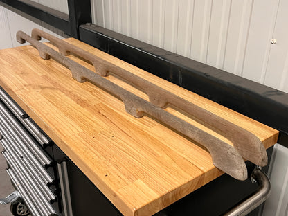 Houten handrailing 4 grepen 142 cm