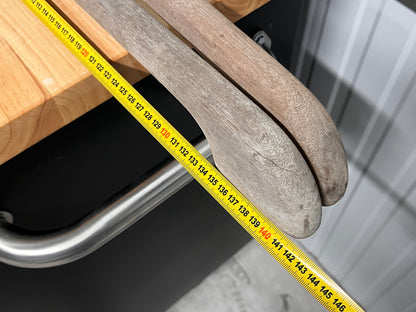 Houten handrailing 4 grepen 142 cm