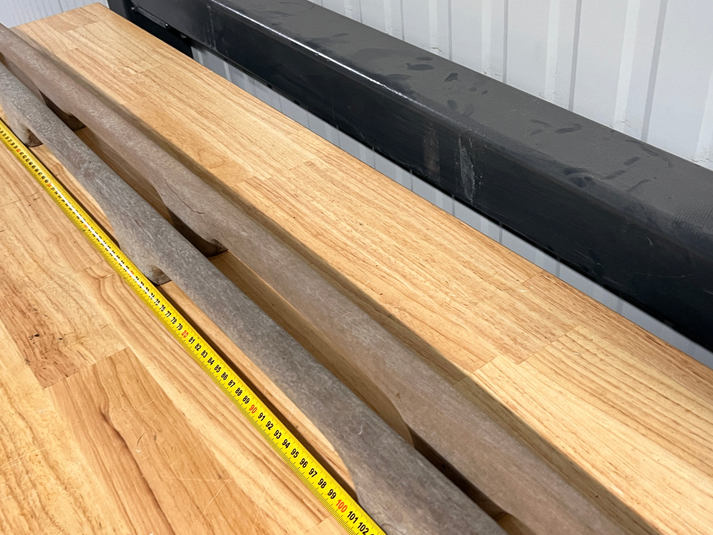 Houten handrailing 4 grepen 142 cm