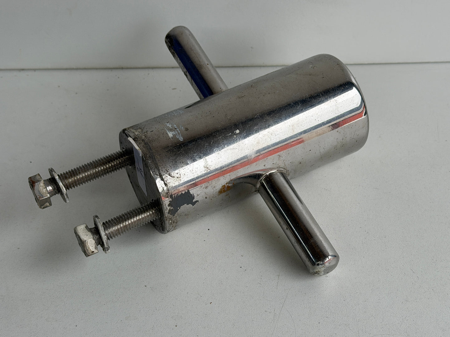 RVS Bolder 150 mm hoog