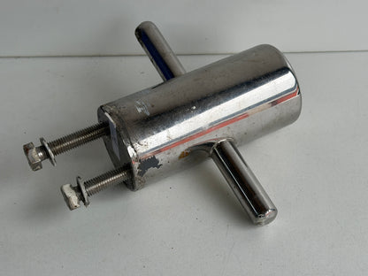 RVS Bolder 150 mm hoog