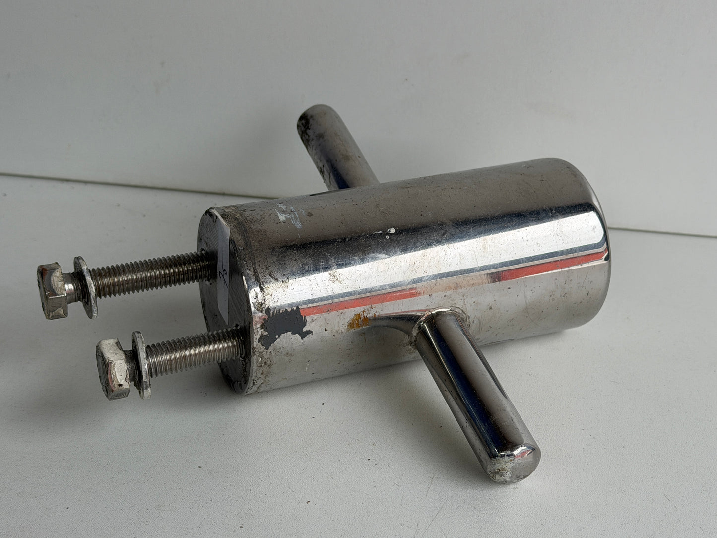 RVS Bolder 150 mm hoog