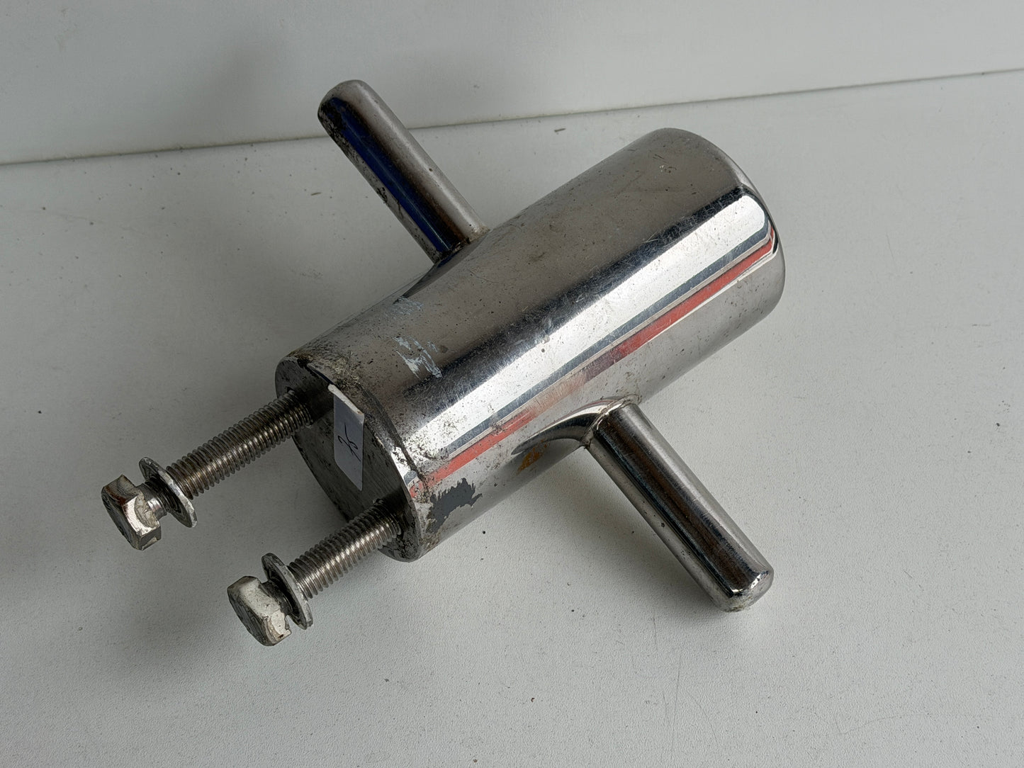 RVS Bolder 150 mm hoog