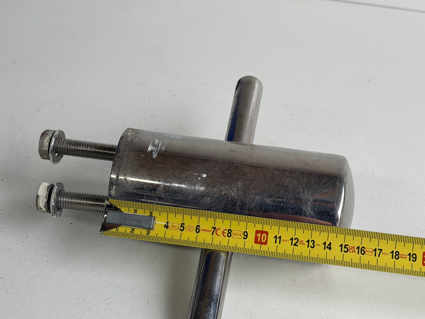 RVS Bolder 150 mm hoog