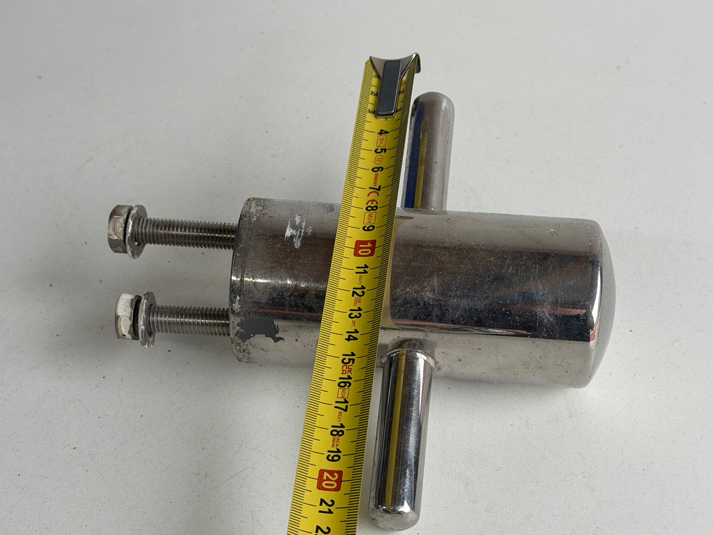 RVS Bolder 150 mm hoog