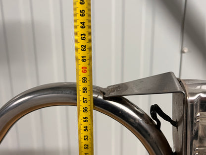 RVS beugel met 3 kleuren licht