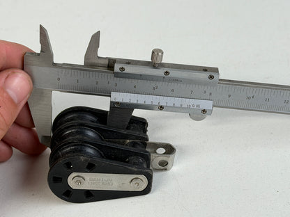 2 x Barton 3 schijfs blok 30 mm tot 8 mm