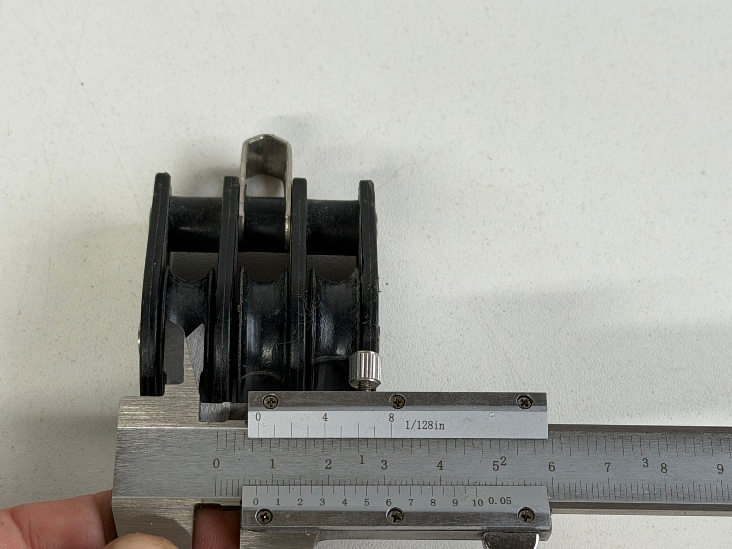 2 x Barton 3 schijfs blok 30 mm tot 8 mm