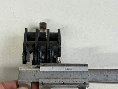 2 x Barton 3 schijfs blok 30 mm tot 8 mm