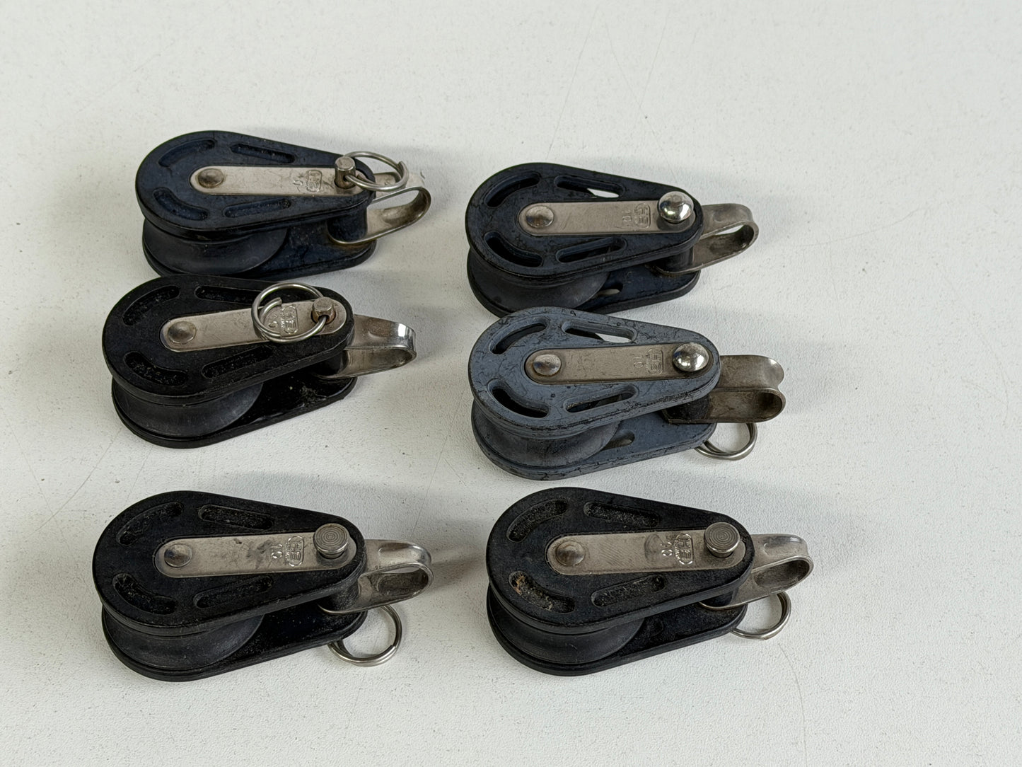 Sprenger 1 schijfs blok 35 mm tot 10 mm lijn met beugel