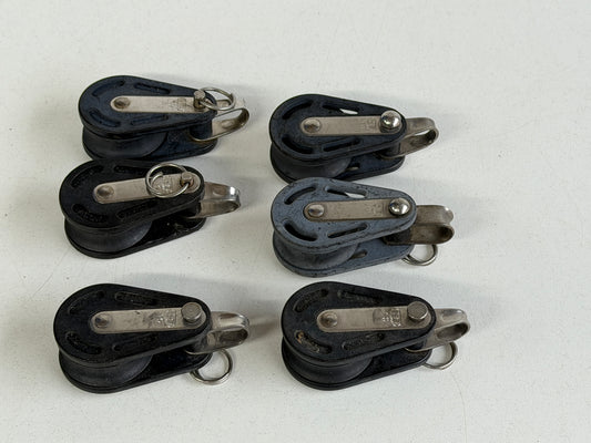 Sprenger 1 schijfs blok 35 mm tot 10 mm lijn met beugel