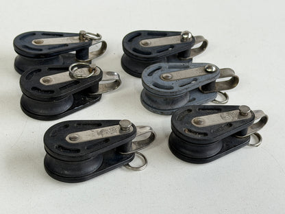 Sprenger 1 schijfs blok 35 mm tot 10 mm lijn met beugel
