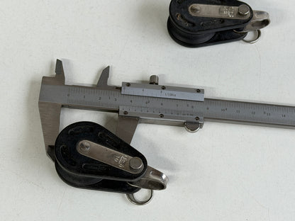 Sprenger 1 schijfs blok 35 mm tot 10 mm lijn met beugel