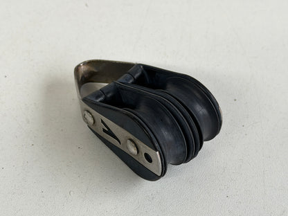 Y 2 schijfs blok 29 mm tot 8 mm lijn, gelagerd