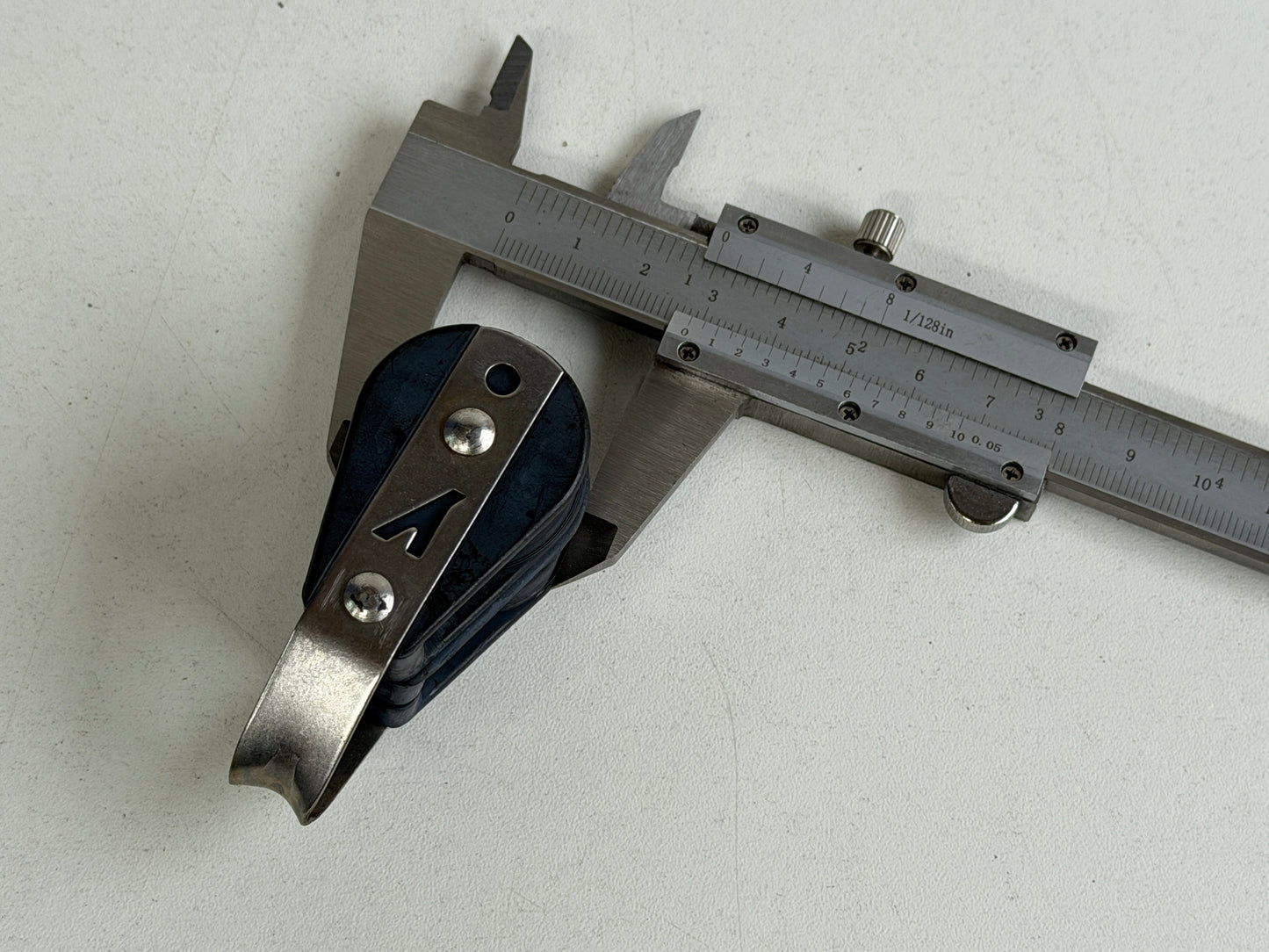 Y 2 schijfs blok 29 mm tot 8 mm lijn, gelagerd