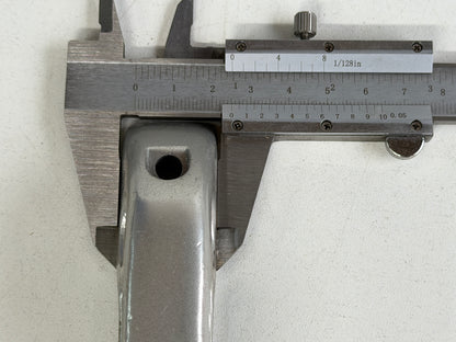 Liggend keerblok met 2 schijven en oog 27 mm tot 9 mm lijn