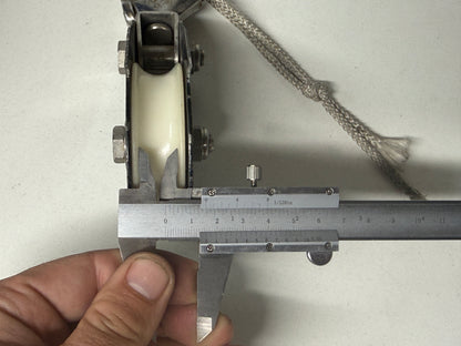 Ronstan RF891 1 schijfs blok met snapsluiting 75 mm tot 15 mm lijn