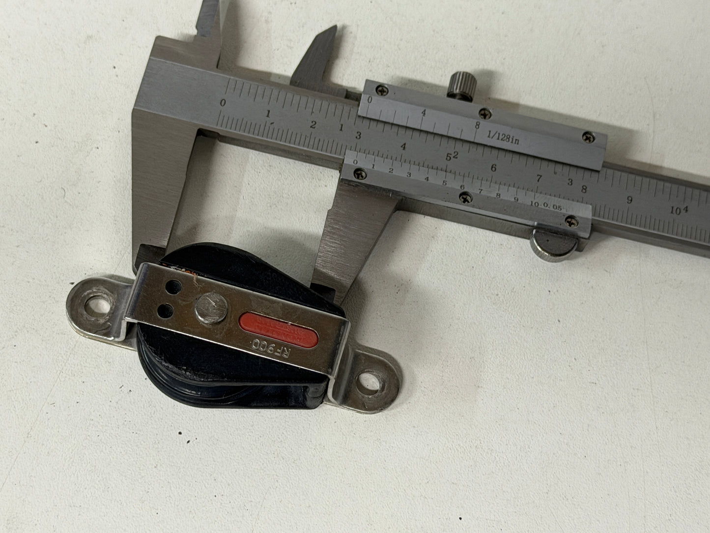 Ronstan 1 schijfs schildpadblok 30 mm tot 6 mm, gelagerd