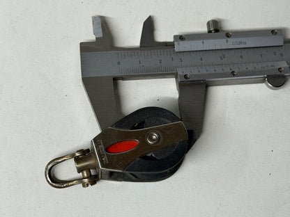 Ronstan 1 schijfsblok 30 mm tot 8 mm lijn gelagerd, wartel