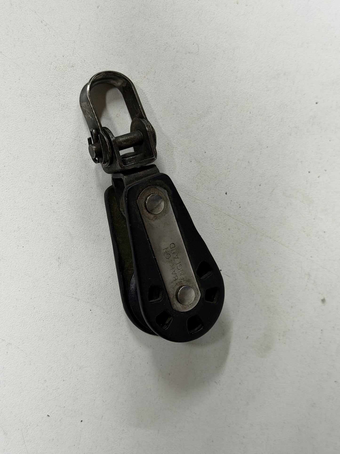 Barton 1 schijfs blok 30 mm tot 8 mm lijn gelagerd