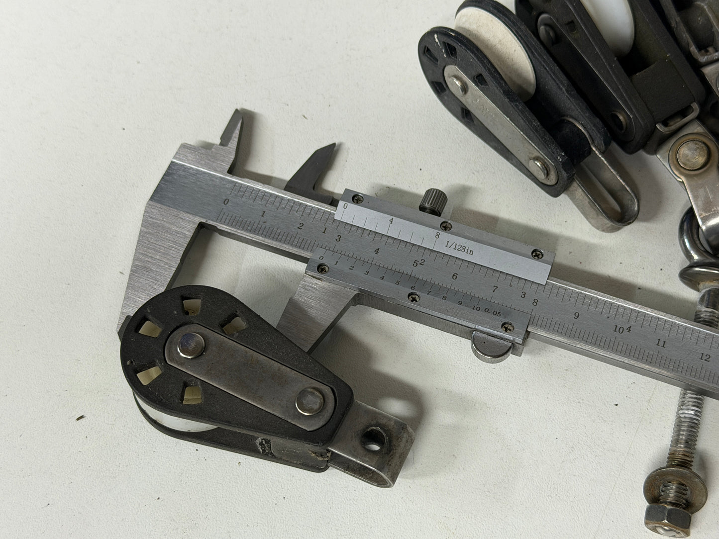 6 Barton 1 schijfs blokjes 30 mm tot 8 mm lijn