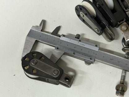6 Barton 1 schijfs blokjes 30 mm tot 8 mm lijn