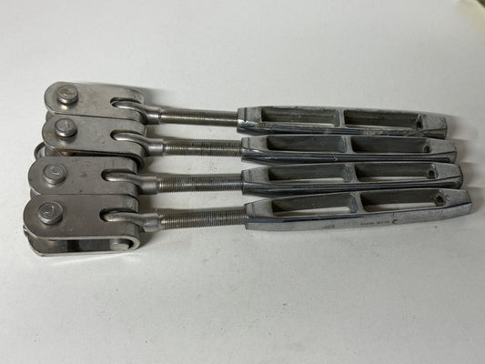 Blue Wave open-body 7/16" UNF wantspanners met fork terminal