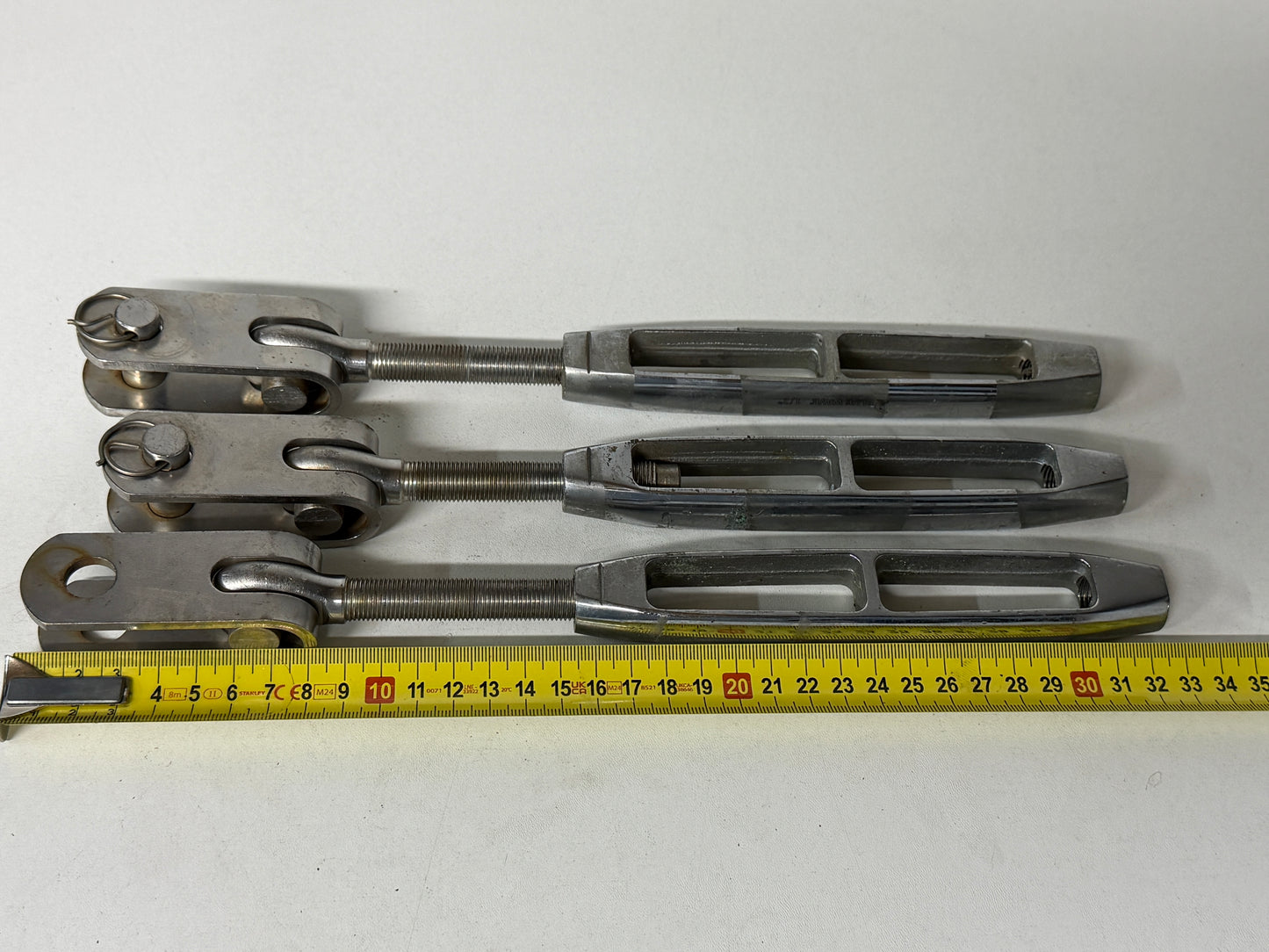 Blue Wave open-body 1/2" UNF wantspanners met fork terminal